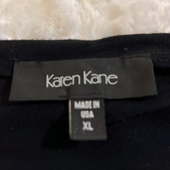 KAREN KANE SHORT BLACK SWEATER - SIZE XL - EXCELLENT CONDITION - Picture 4 of 4